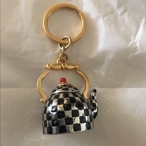 Mackenzie Child Tea Kettle Key Chain